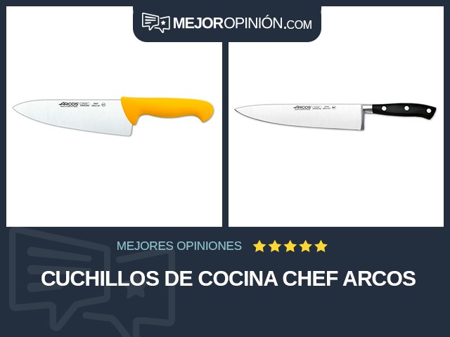 Cuchillos de cocina Chef Arcos