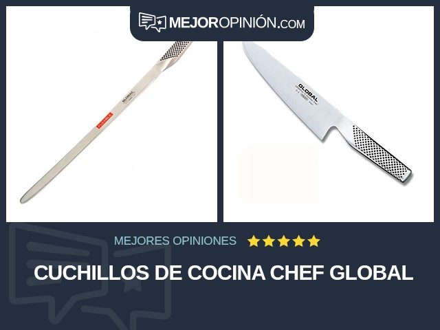 Cuchillos de cocina Chef Global