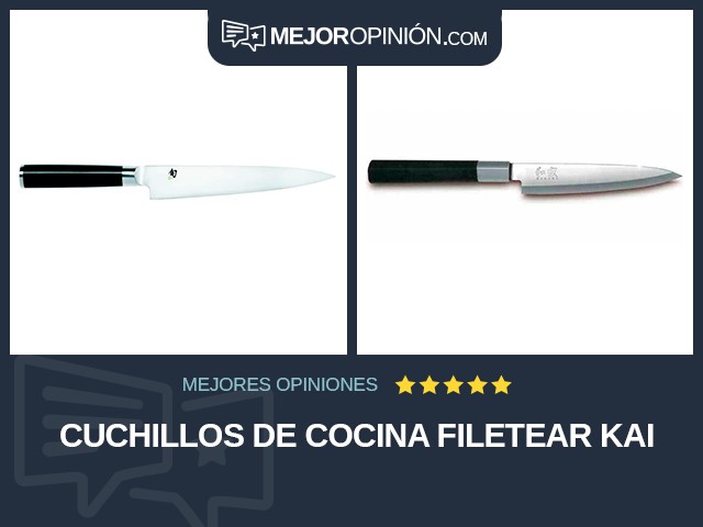 Cuchillos de cocina Filetear Kai