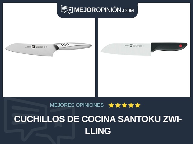 Cuchillos de cocina Santoku Zwilling