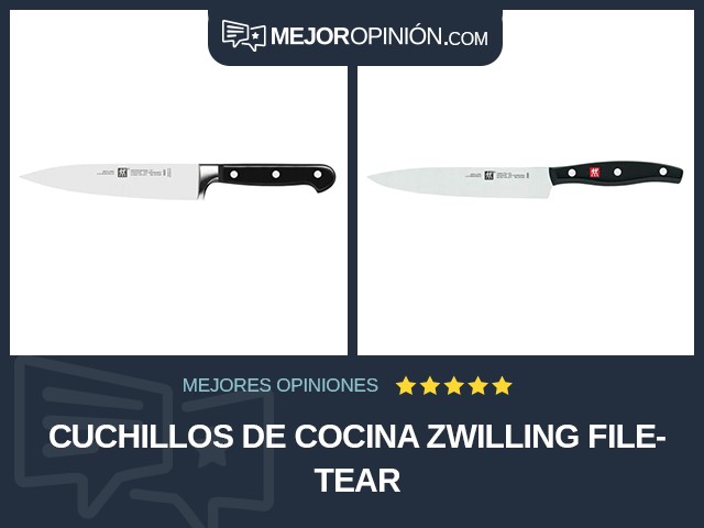 Cuchillos de cocina Zwilling Filetear