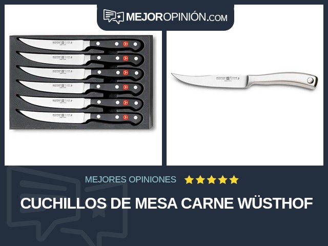 Cuchillos de mesa Carne Wüsthof