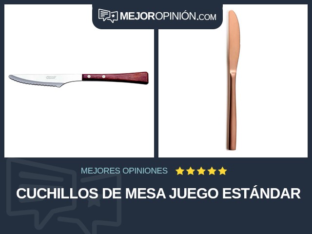 Cuchillos de mesa Juego Estándar