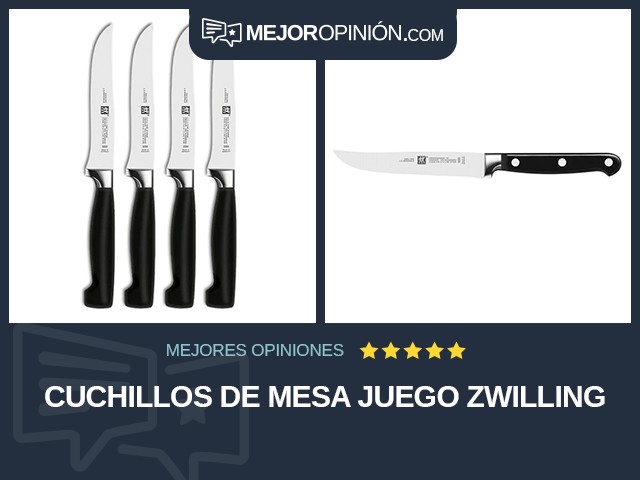 Cuchillos de mesa Juego Zwilling