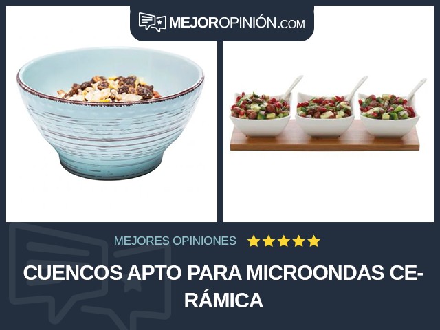 Cuencos Apto para microondas Cerámica