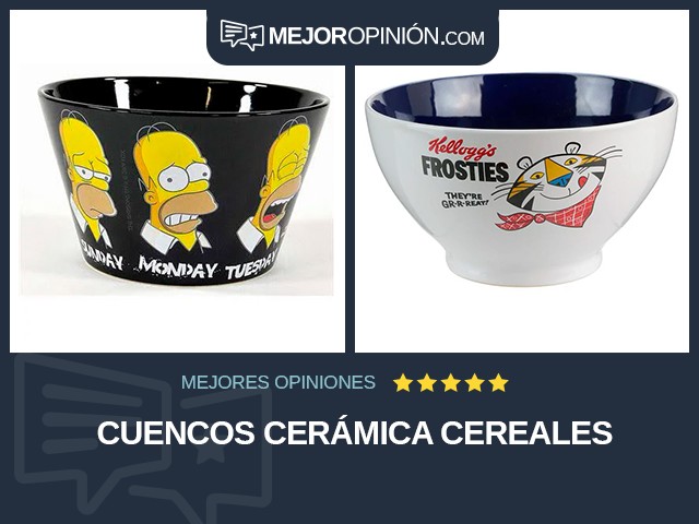 Cuencos Cerámica Cereales