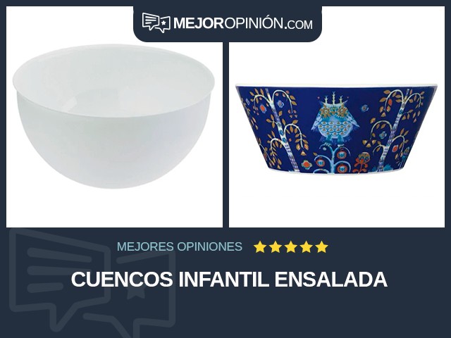 Cuencos Infantil Ensalada