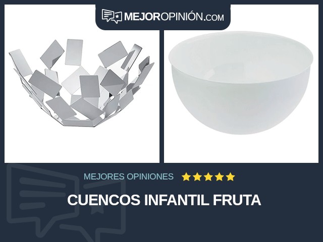 Cuencos Infantil Fruta