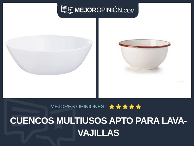 Cuencos Multiusos Apto para lavavajillas