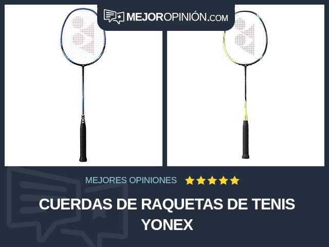 Cuerdas de raquetas de tenis Yonex