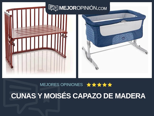 Cunas y moisés Capazo De madera