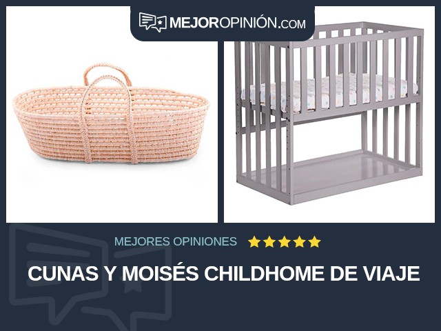 Cunas y moisés Childhome De viaje