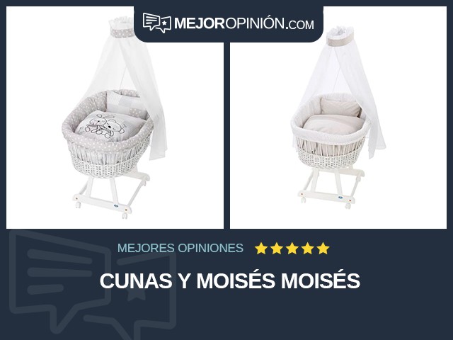 Cunas y moisés Moisés