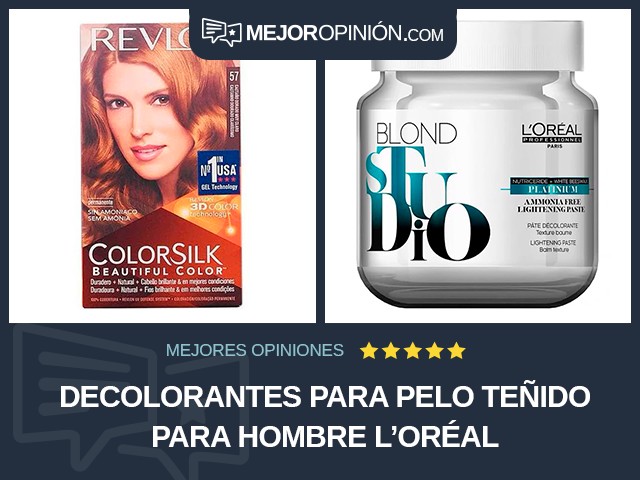 Decolorantes para pelo teñido Para hombre L'Oréal