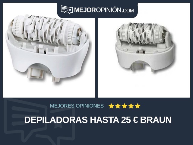 Depiladoras Hasta 25 € Braun