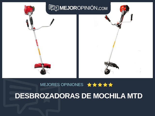 Desbrozadoras De mochila MTD