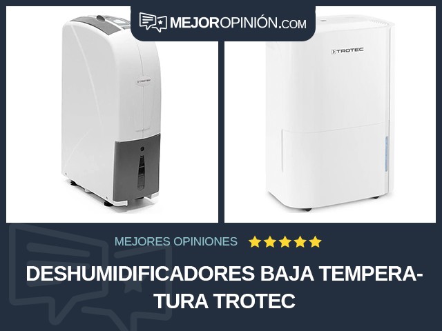 Deshumidificadores Baja temperatura Trotec