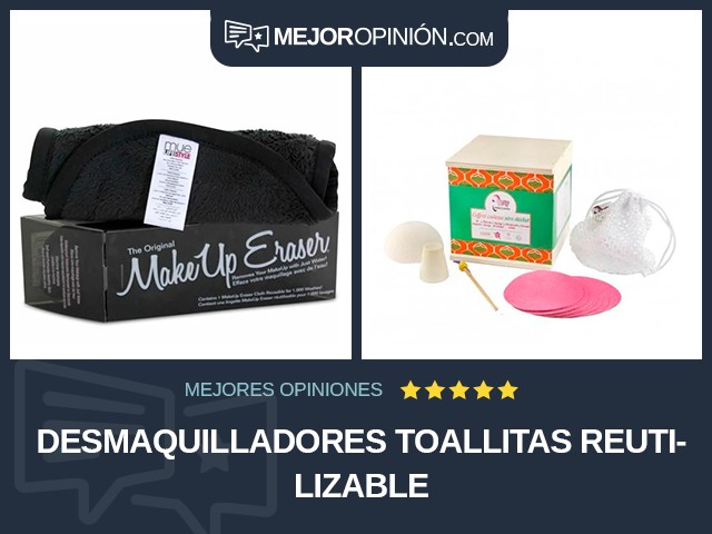 Desmaquilladores Toallitas Reutilizable