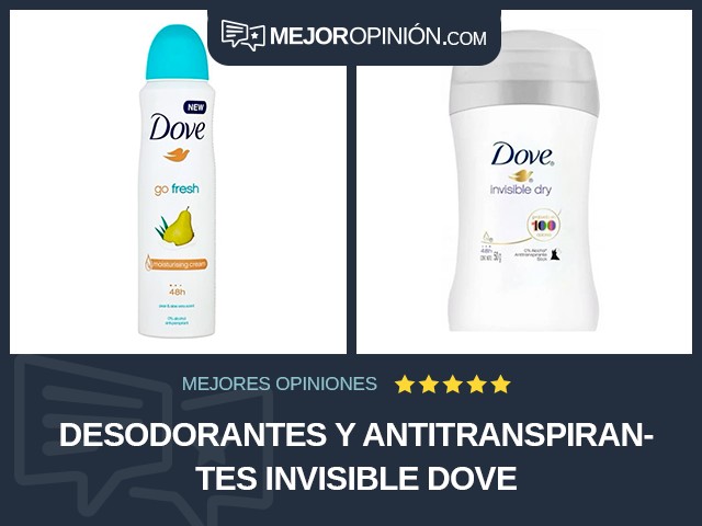 Desodorantes y antitranspirantes Invisible Dove