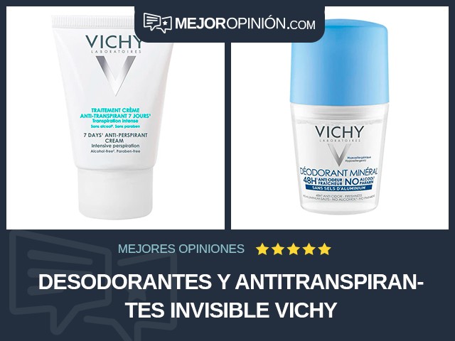 Desodorantes y antitranspirantes Invisible Vichy