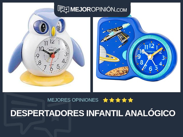 Despertadores Infantil Analógico