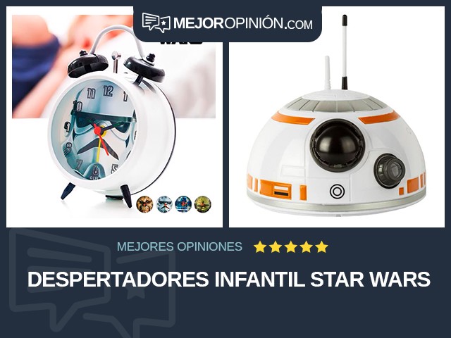 Despertadores Infantil Star Wars