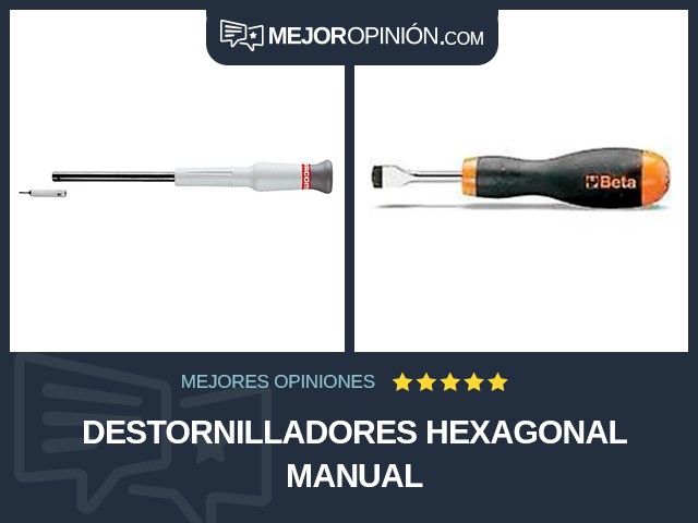 Destornilladores Hexagonal Manual