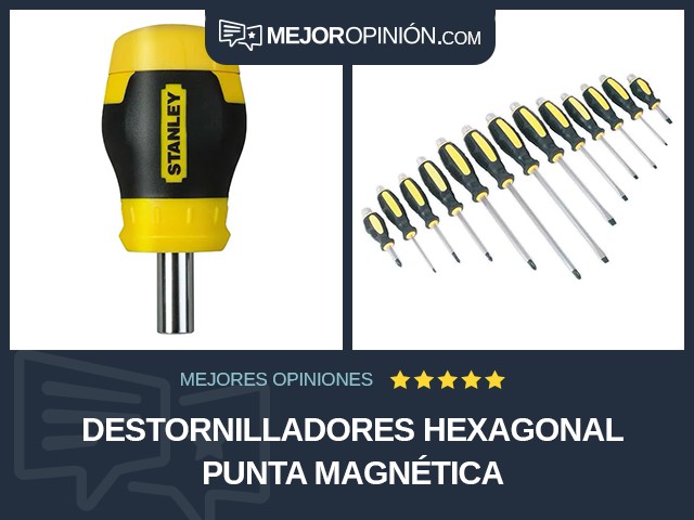 Destornilladores Hexagonal Punta magnética