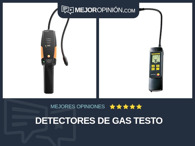 Detectores de gas Testo