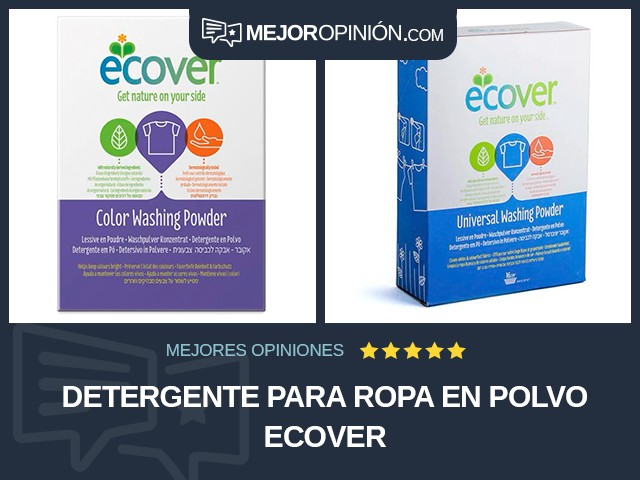 Detergente para ropa En polvo Ecover