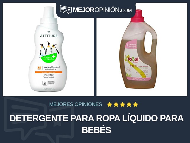 Detergente para ropa Líquido Para bebés