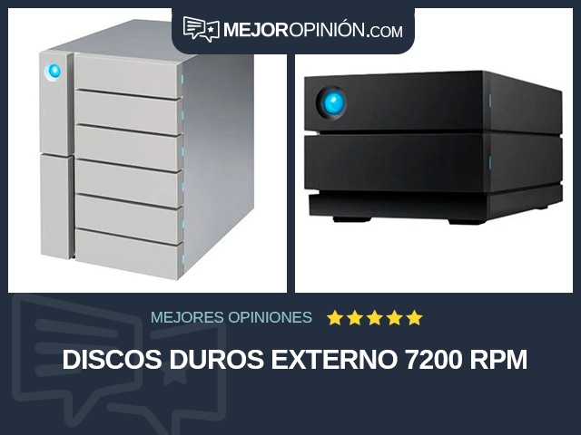 Discos duros Externo 7200 rpm