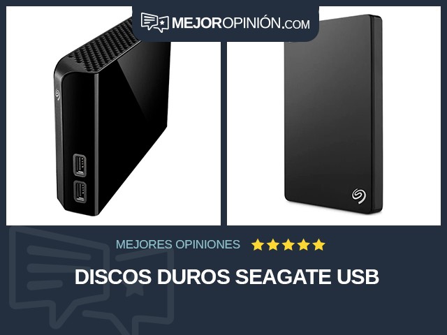 Discos duros Seagate USB