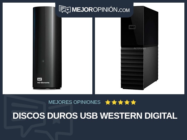 Discos duros USB Western Digital