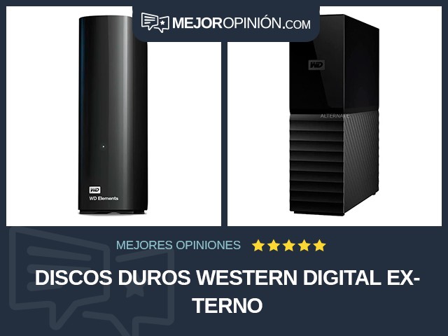 Discos duros Western Digital Externo