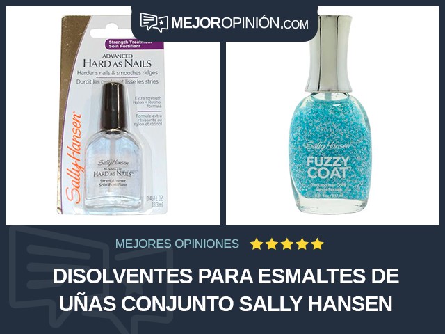 Disolventes para esmaltes de uñas Conjunto Sally Hansen