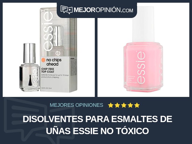 Disolventes para esmaltes de uñas essie No tóxico