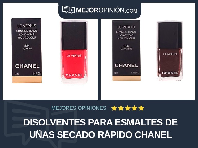 Disolventes para esmaltes de uñas Secado rápido CHANEL