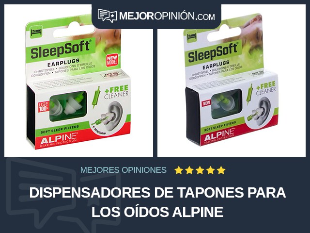 Dispensadores de tapones para los oídos Alpine