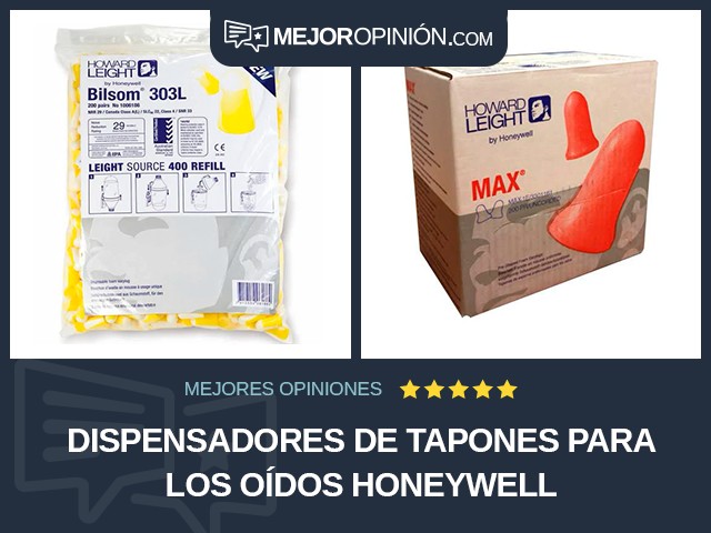 Dispensadores de tapones para los oídos Honeywell