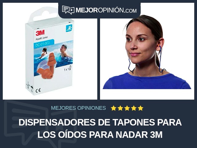 Dispensadores de tapones para los oídos Para nadar 3M