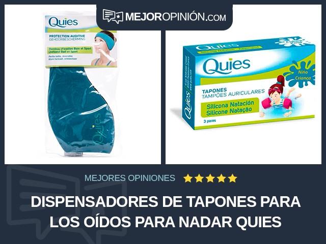 Dispensadores de tapones para los oídos Para nadar Quies