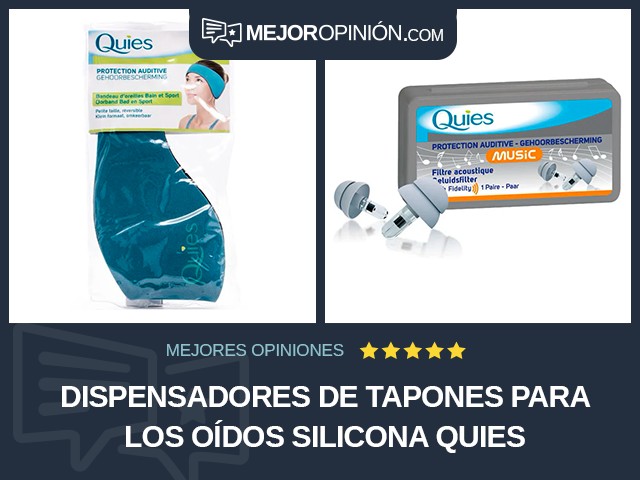 Dispensadores de tapones para los oídos Silicona Quies