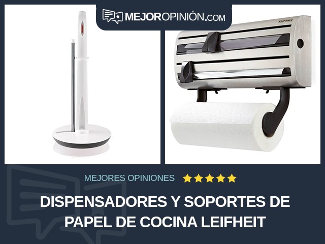 Dispensadores y soportes de papel de cocina Leifheit