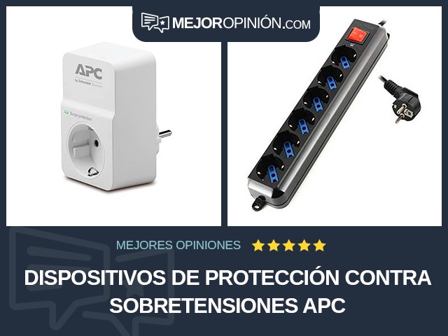 Dispositivos de protección contra sobretensiones APC