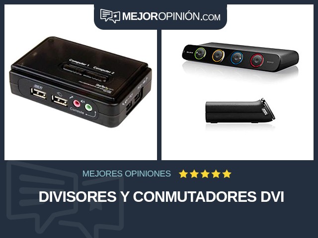 Divisores y conmutadores DVI