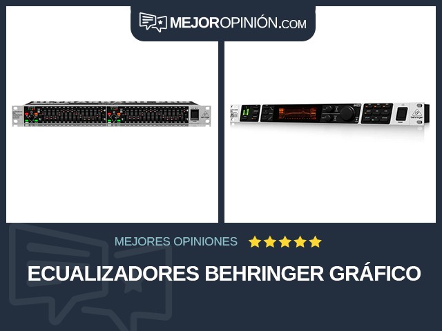 Ecualizadores BEHRINGER Gráfico