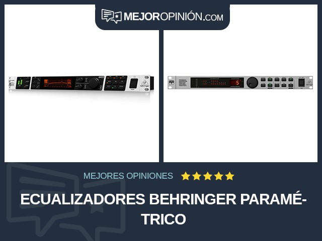 Ecualizadores BEHRINGER Paramétrico