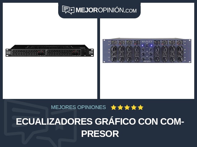 Ecualizadores Gráfico Con compresor