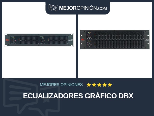 Ecualizadores Gráfico dbx